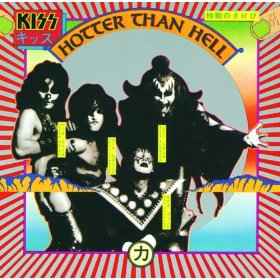 Kiss - Hotter Than Hell album cover