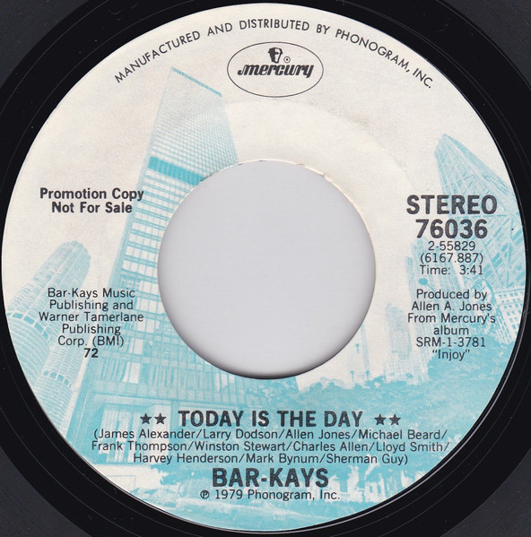 Bar-Kays – Today Is The Day (1979, Vinyl) - Discogs