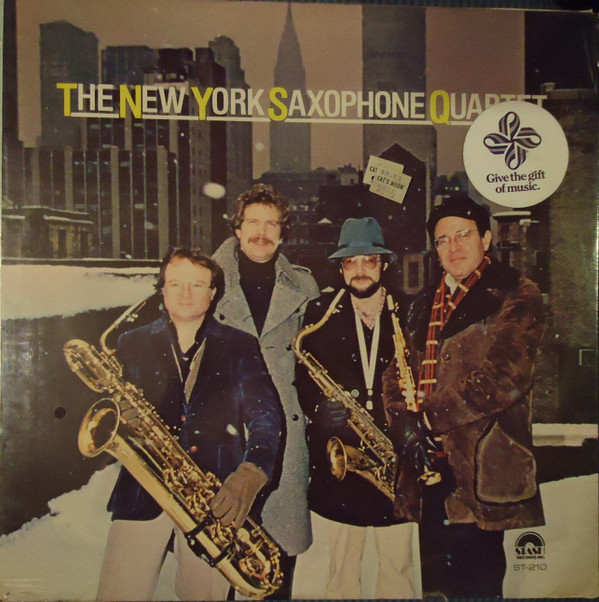 ladda ner album The New York Saxophone Quartet - New York Saxophone Quartet