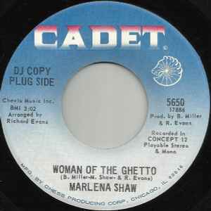 Marlena Shaw - Woman Of The Ghetto album cover