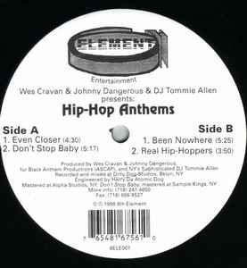 Wes Cravan - Hip Hop Anthems album cover