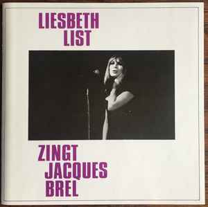 Liesbeth List - Zingt Jacques Brel album cover