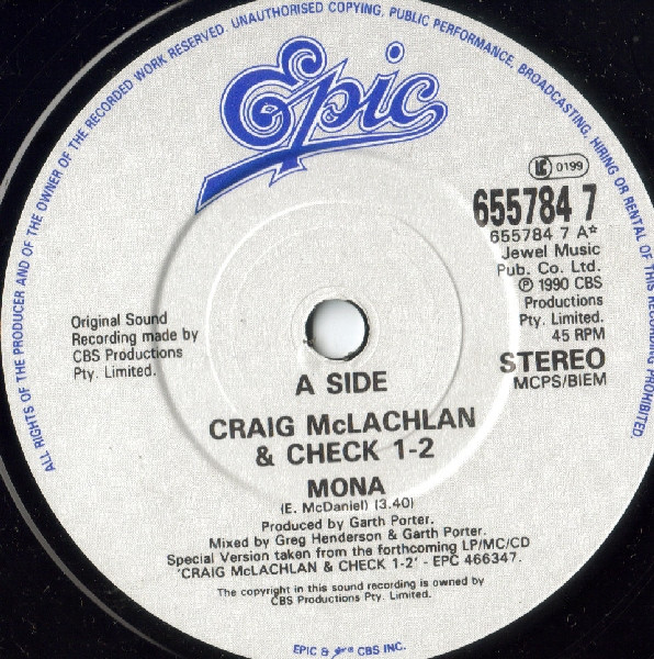 Craig McLachlan And Check 1-2 - Mona | Epic (655784 7) - 3