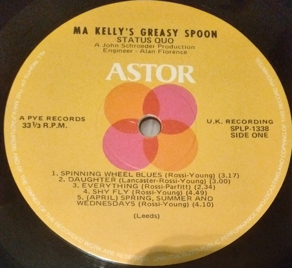 Status Quo - Ma Kelly's Greasy Spoon | Releases | Discogs