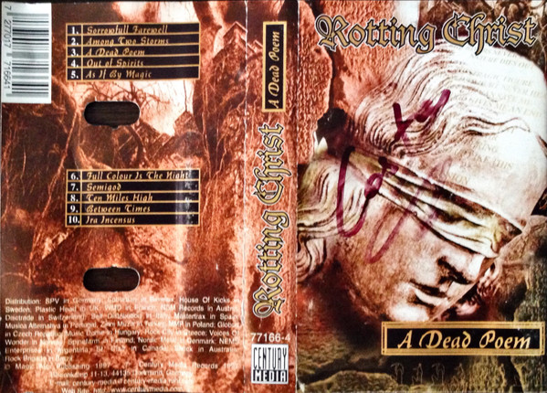 Rotting Christ – A Dead Poem (2006, Digipak, CD) - Discogs