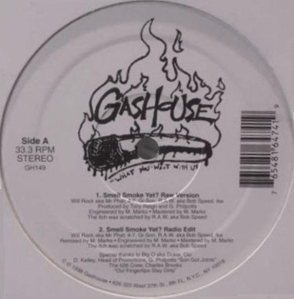 Gashouse – Smell Smoke Yet? / Avengence (1998, Vinyl) - Discogs