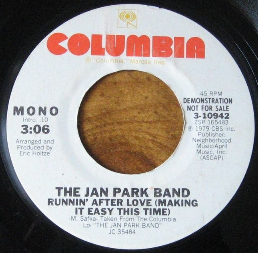 descargar álbum The Jan Park Band - Runnin After Love Making It Easy This Time