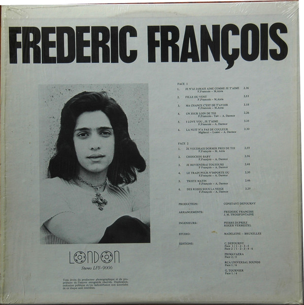 Frederic François - Frederic François | London Records (LFS-9006) - 2