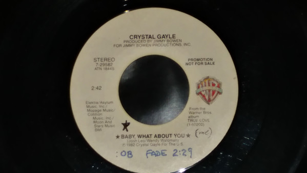 Album herunterladen Crystal Gayle - Baby What About You