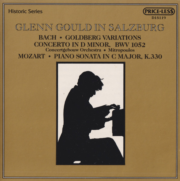 Glenn Gould, Dimitri Mitropoulos, Concertgebouw Orchestra