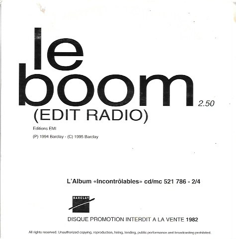 descargar álbum AS - Le Boom Edit Radio