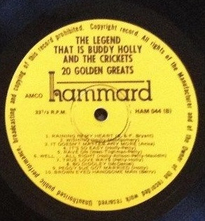 lataa albumi Buddy Holly And The Crickets - The Legend That Is Buddy Holly And The Crickets 20 Golden Greats