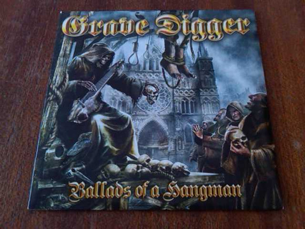 Gravedigger band Vintage 2009 Ballads of a hangman tour t 