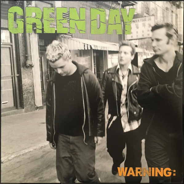 Gripsweat - GREEN DAY WARNING VINYL LP RECORD NEW SEALED COKE BOTTLE CLEAR  ADELINE 47613-1