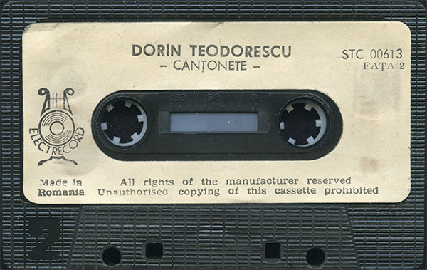 baixar álbum Dorin Teodorescu - Canțonete