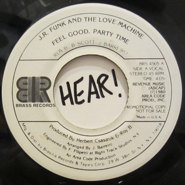 Album herunterladen JR Funk & The Love Machine - Feel Good Party Time