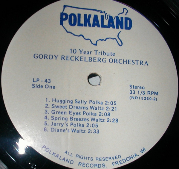 télécharger l'album The Gordy Reckelberg Orchestra - 10 Year Tribute 1972 1982 From The Gordy Reckelberg Orchestra To Old Time music