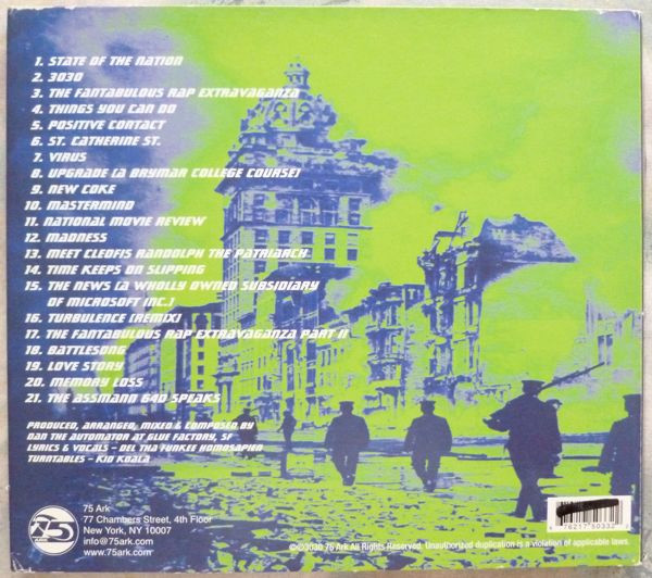 Deltron 3030 – Deltron 3030 (2000, Digipak, CD) - Discogs