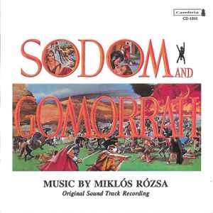 Miklós Rózsa - Sodom And Gomorrah album cover