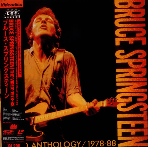 Bruce Springsteen – Video Anthology / 1978-88 (1989, Laserdisc 
