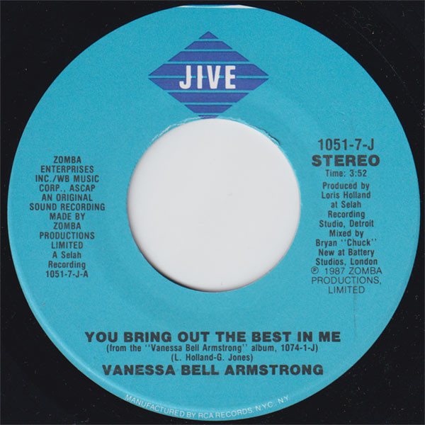 lataa albumi Vanessa Bell Armstrong - You Bring Out The Best In Me
