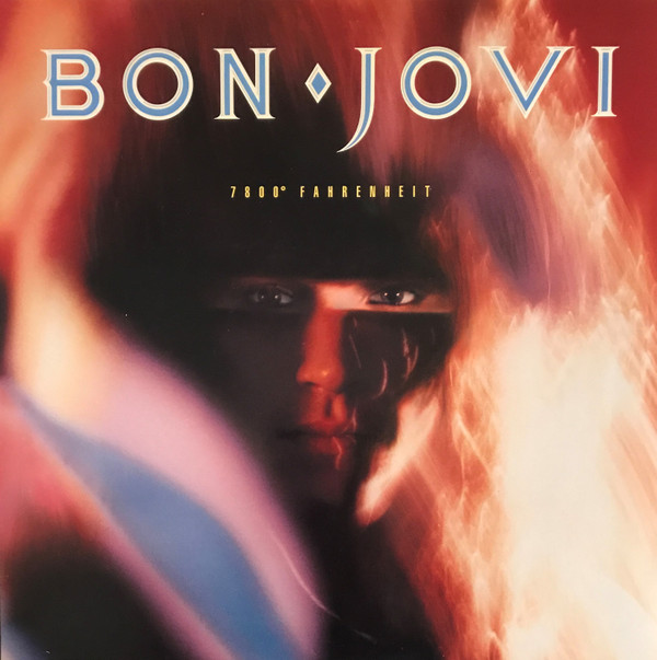 Обложка конверта виниловой пластинки Bon Jovi - 7800° Fahrenheit