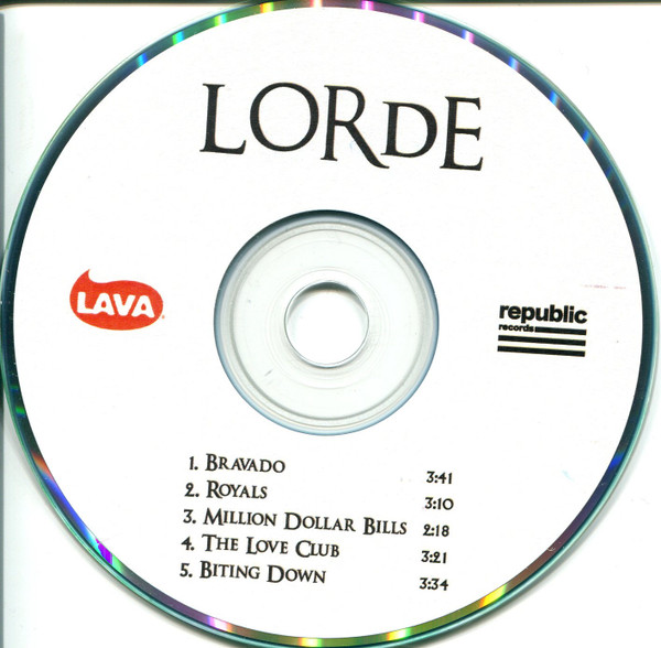 Lorde – The Love Club EP (2013, CDr) - Discogs