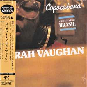 Обложка альбома Copacabana - Exclusivamente Brasil от Sarah Vaughan