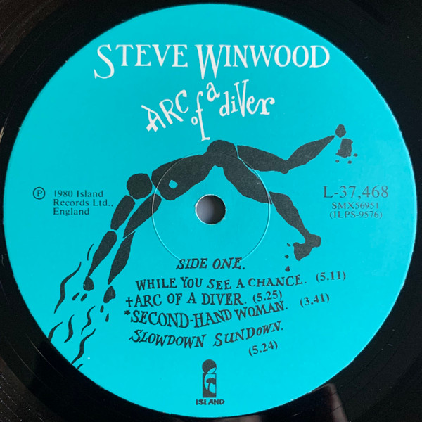 Steve Winwood - Arc Of A Diver | Island Records (L 37468) - 5