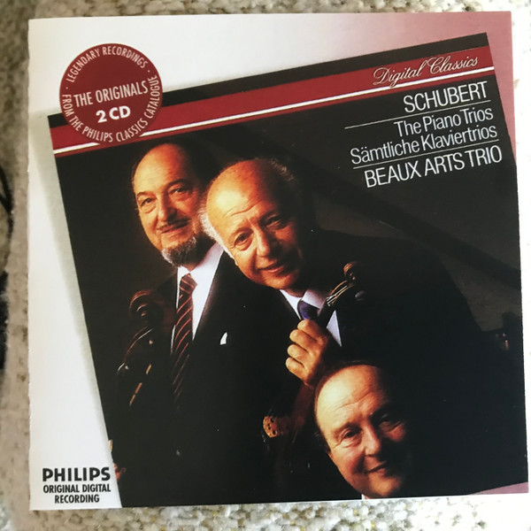 Schubert, Beaux Arts Trio – The Piano Trios = Samtliche 