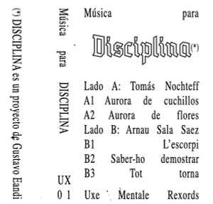 Tomás Nochteff - Música Para Disciplina album cover