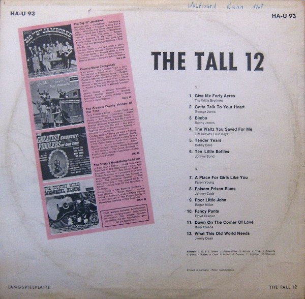 ladda ner album Various - The Tall 12