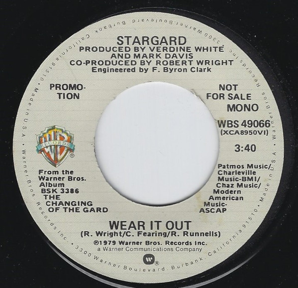 Stargard – Wear It Out (1979, Vinyl) - Discogs