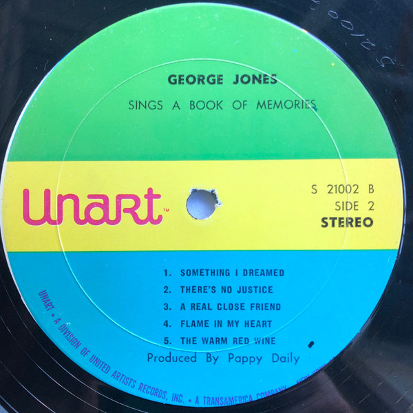descargar álbum George Jones - Sings A Book Of Memories