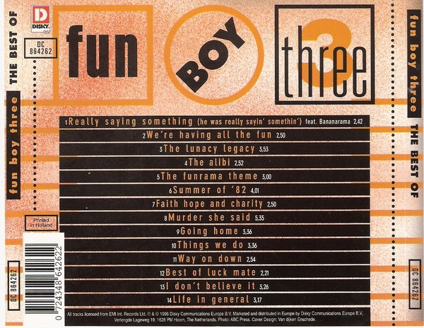 télécharger l'album Fun Boy Three - The Best Of