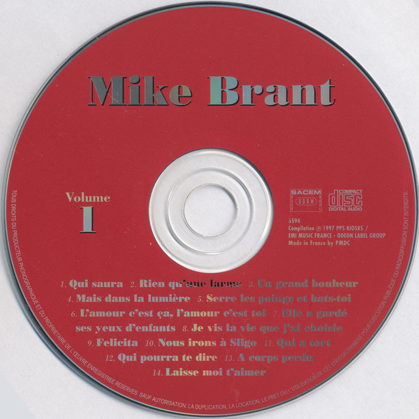 lataa albumi Mike Brant - Volume 1