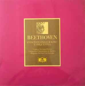 Ludwig van Beethoven - Concerto Para Violino E Orquestra album cover
