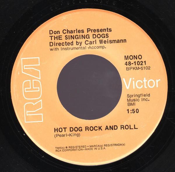 lataa albumi Don Charles Presents The Singing Dogs - Hot Dog Boogie Hot Dog Rock And Roll