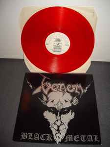 Venom – Black Metal (1982, Red , Vinyl) - Discogs