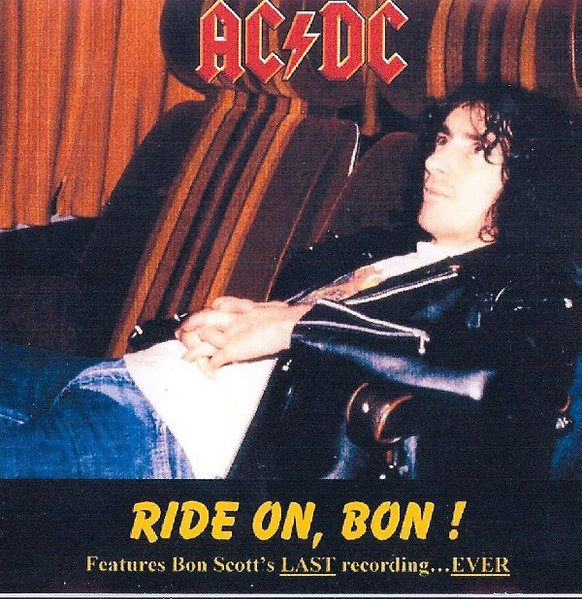 AC/DC Ride On, Bon! (1998, CDr) -