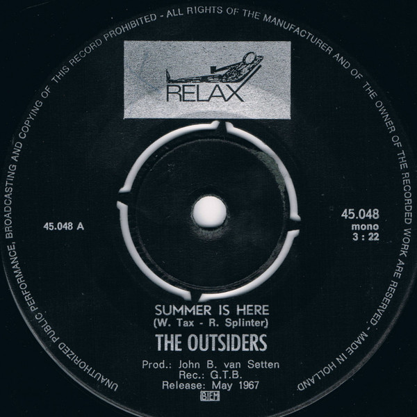Album herunterladen Outsiders - Summer Is Here