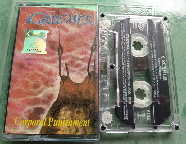 Crusher – Corporal Punishment (1992, Cassette) - Discogs