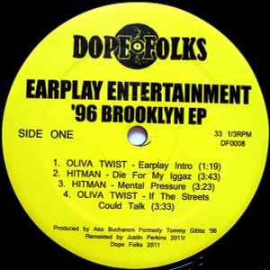 Various - Earplay Entertainment '96 Brooklyn EP