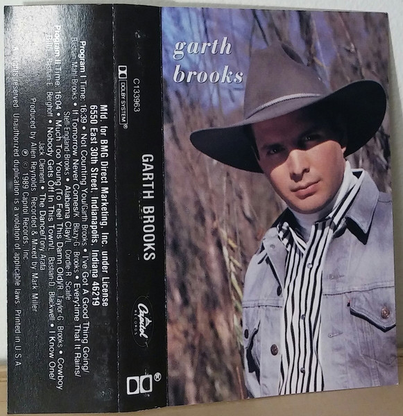 Garth Brooks – Garth Brooks (1989, Vinyl) - Discogs