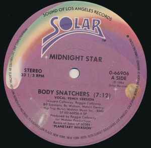 Midnight Star – Body Snatchers (1984, Vinyl) - Discogs