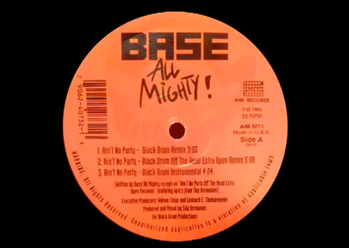 Album herunterladen Base All Mighty! - Aint No Party