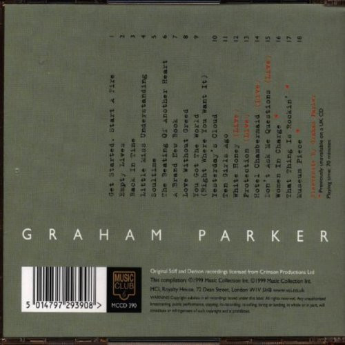 descargar álbum Graham Parker - Stiffs Demons A Compilation 1980 93