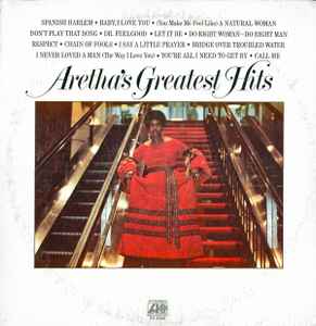 Aretha Franklin - Aretha's Greatest Hits album cover