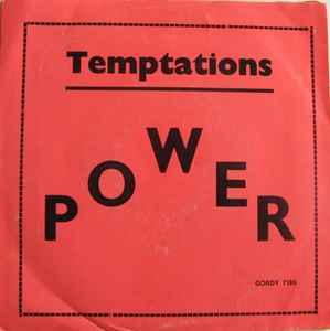 THE TEMPTATIONS Power / Power instrumental original 45