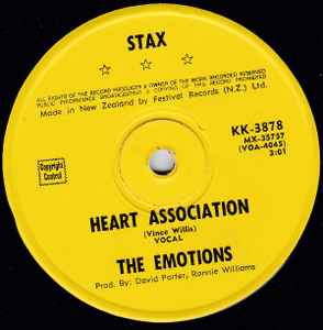 The Emotions – Heart Association (1970, Vinyl) - Discogs